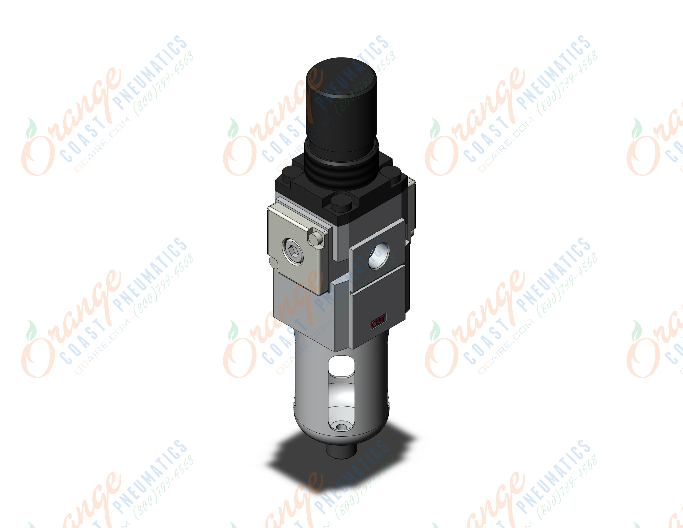 SMC AWD20-N02-12JZ micro mist separator/regulator, FILTER/REGULATOR W/MIST SEPARATOR