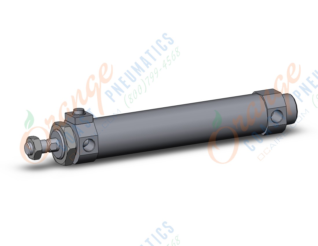 SMC CDBM2B40-150-RN cylinder, air, ROUND BODY CYLINDER