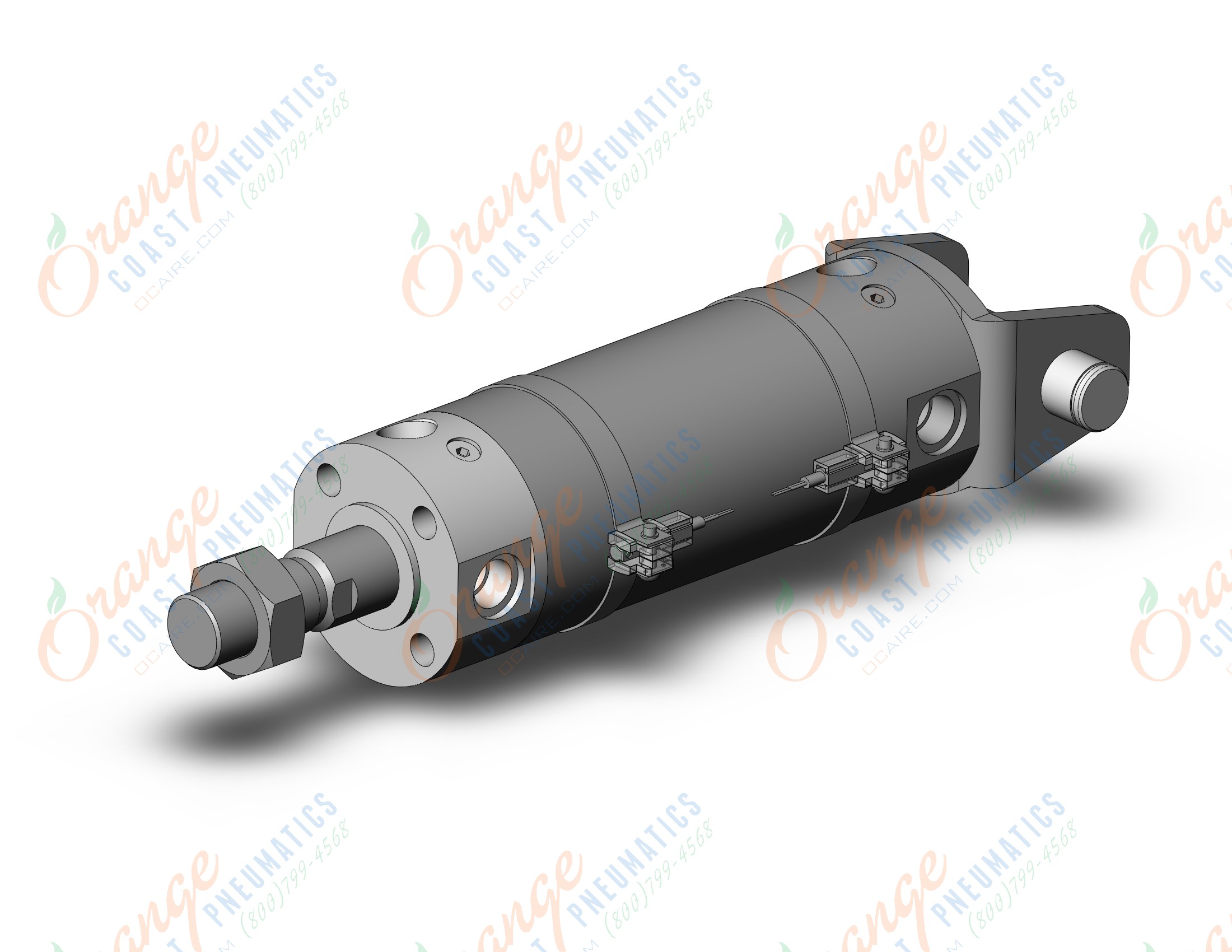 SMC CDG1DA50-75Z-M9BWZ cg1, air cylinder, ROUND BODY CYLINDER