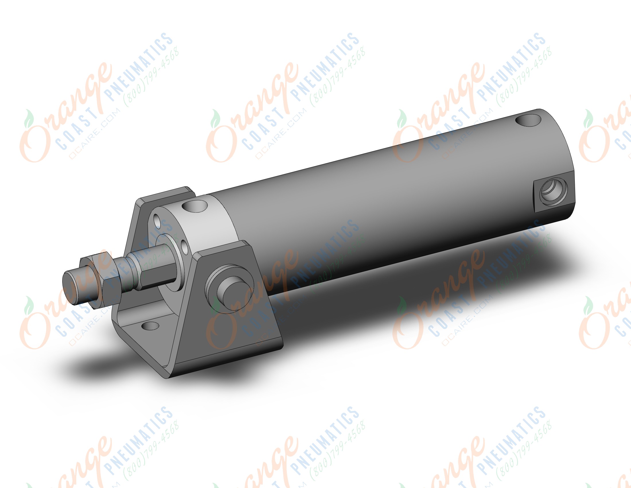 SMC CDG1KUN50-125Z cg1, air cylinder, ROUND BODY CYLINDER