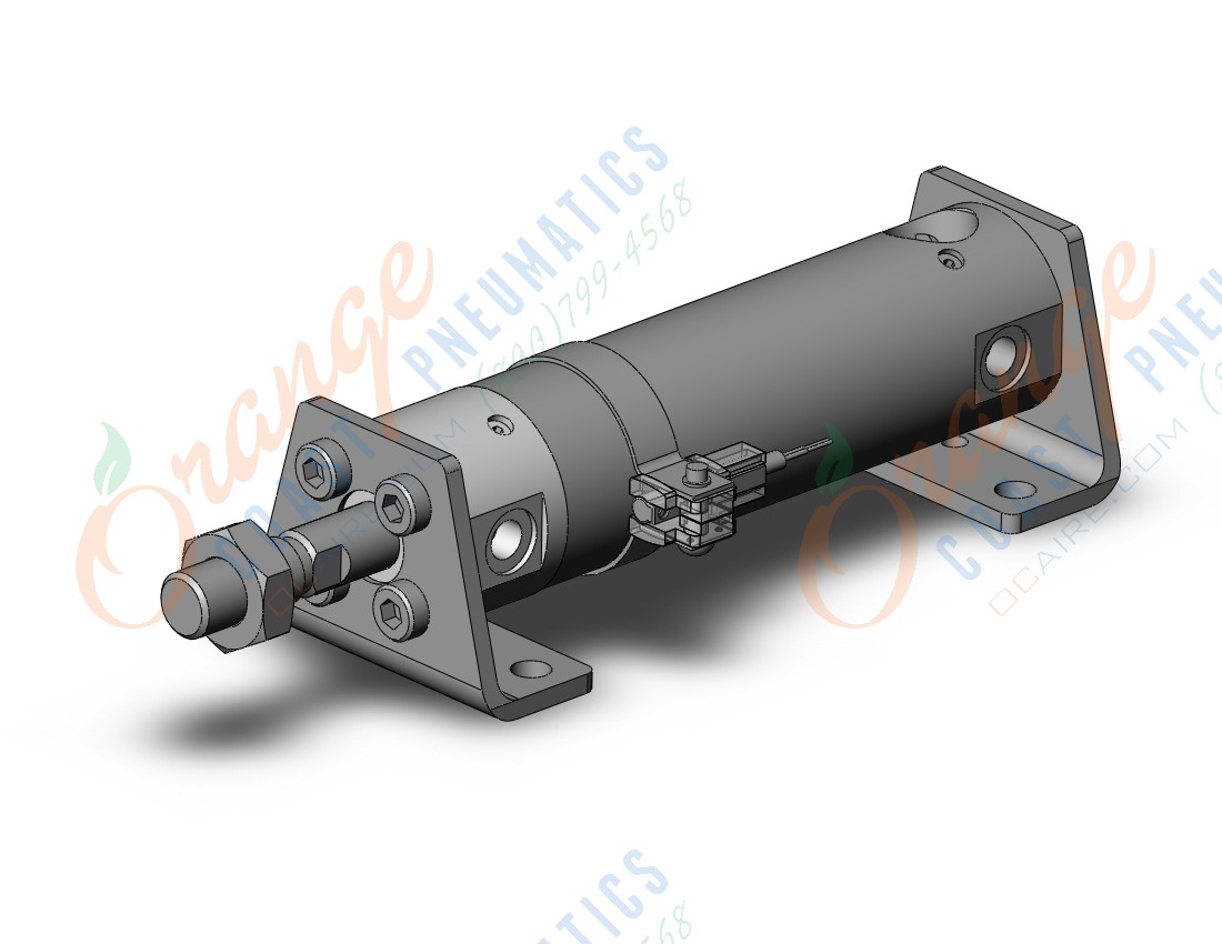 SMC CDG1LA25-50Z-M9BZS cg1, air cylinder, ROUND BODY CYLINDER