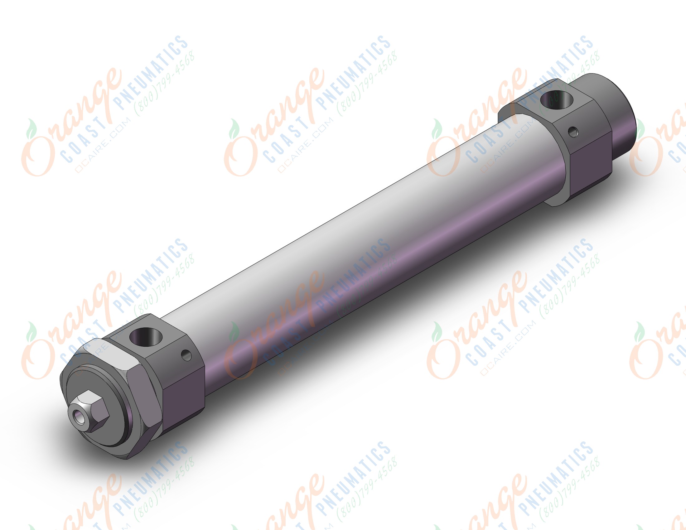 SMC CDM2KB25-125AFZ cylinder, air, ROUND BODY CYLINDER