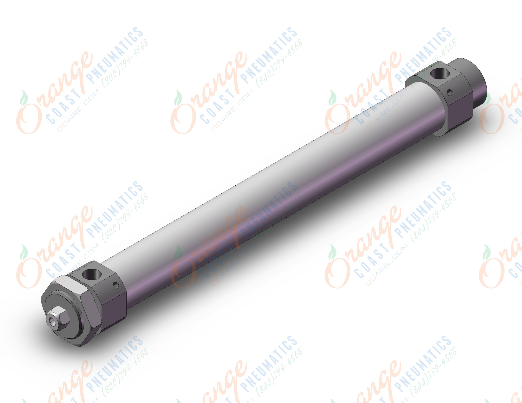 SMC CDM2KB25-200AFZ cylinder, air, ROUND BODY CYLINDER