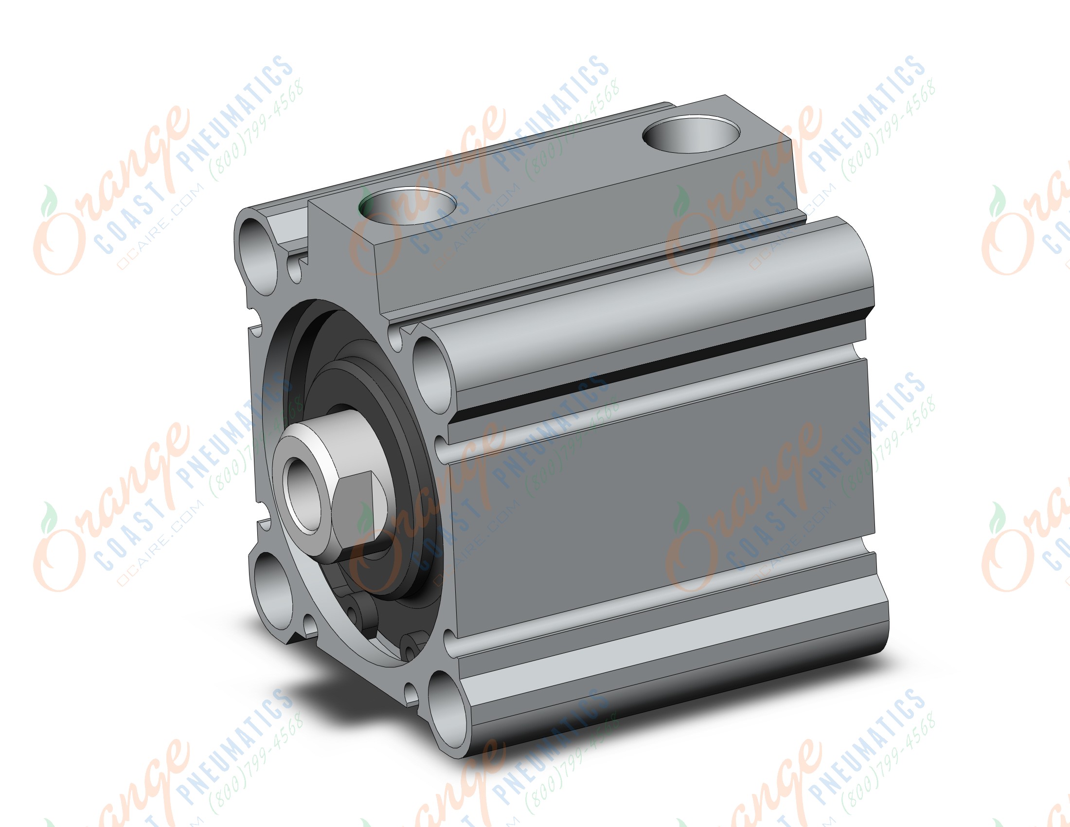 SMC CDQ2B50-25DZ-L compact cylinder, cq2-z, COMPACT CYLINDER