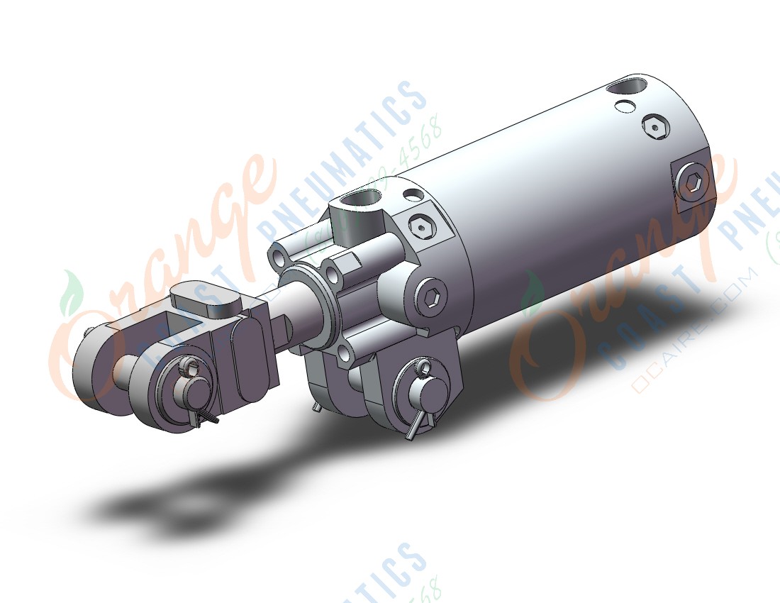 SMC CKG1B50-50YZ clamp cylinder, CLAMP CYLINDER