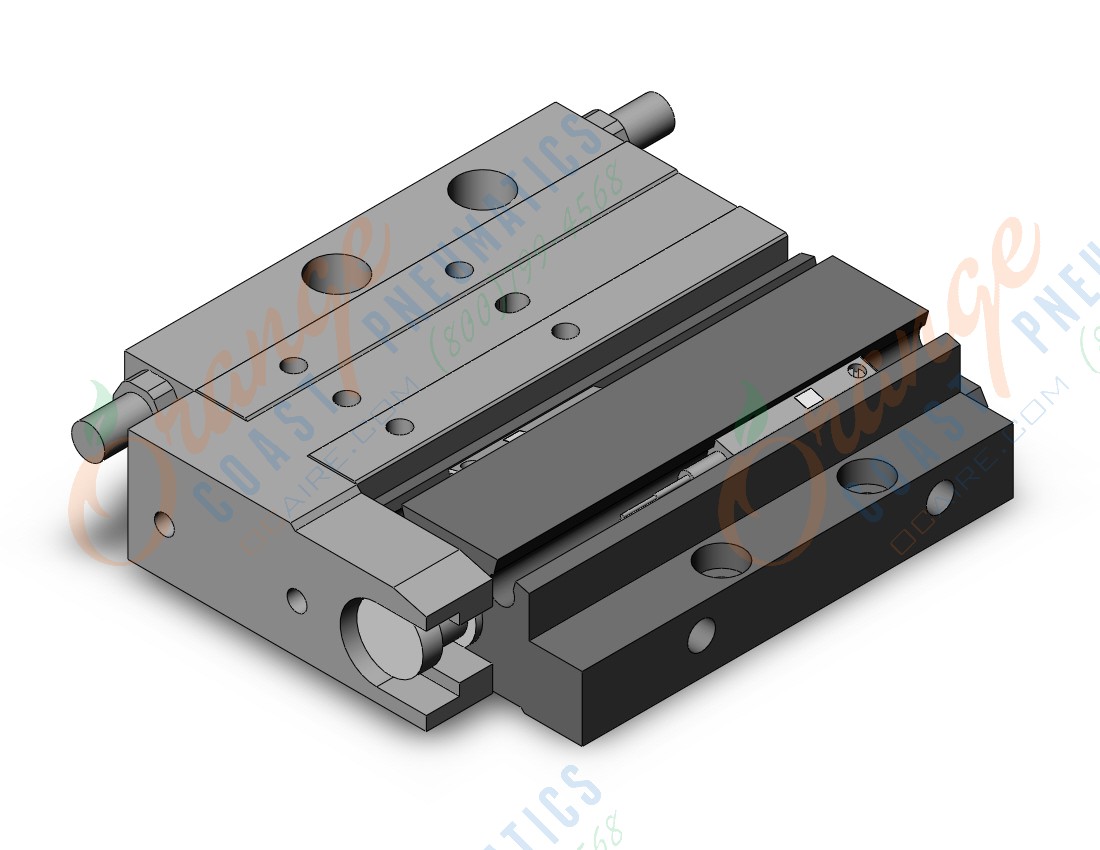 SMC MXF12-20-M9PSDPC cylinder, air, GUIDED CYLINDER