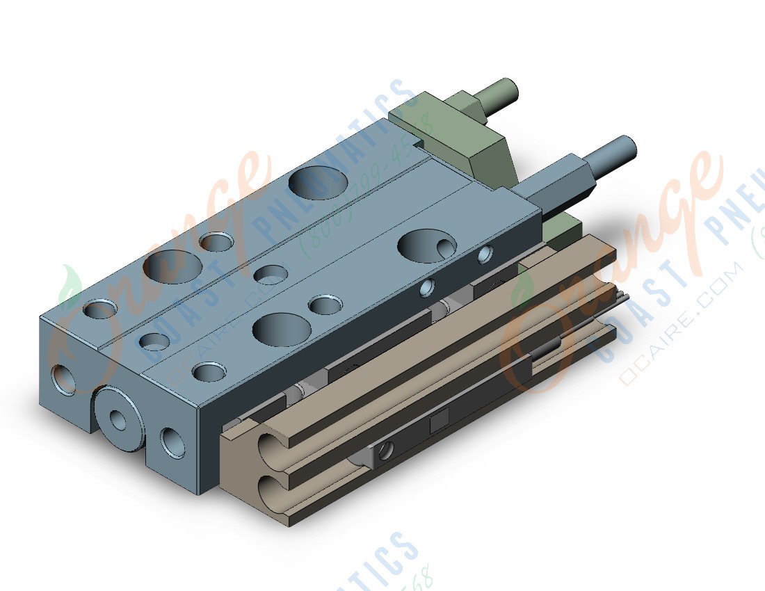 SMC MXJ6-15C-M9NLS cylinder, air, GUIDED CYLINDER