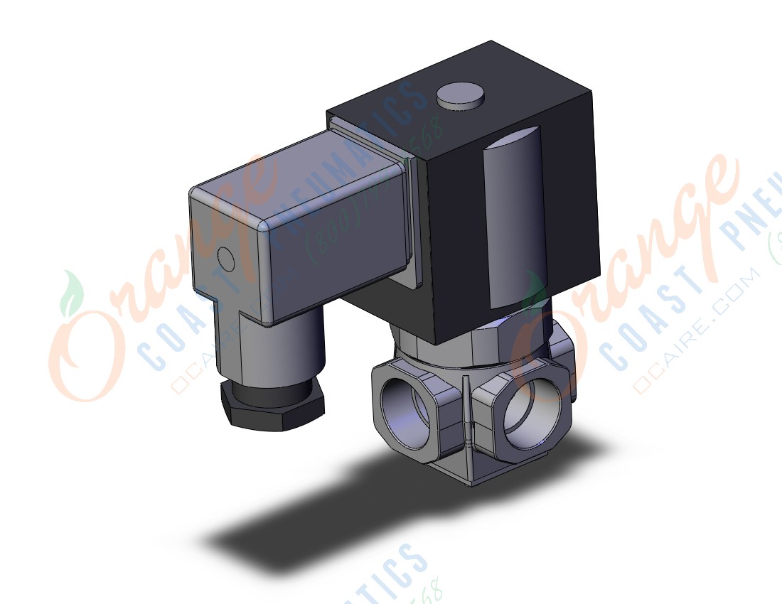 SMC VX3340H-03N-5DZ1 direct op 3 port solenoid valve, n.c., 3 PORT SOLENOID VALVE