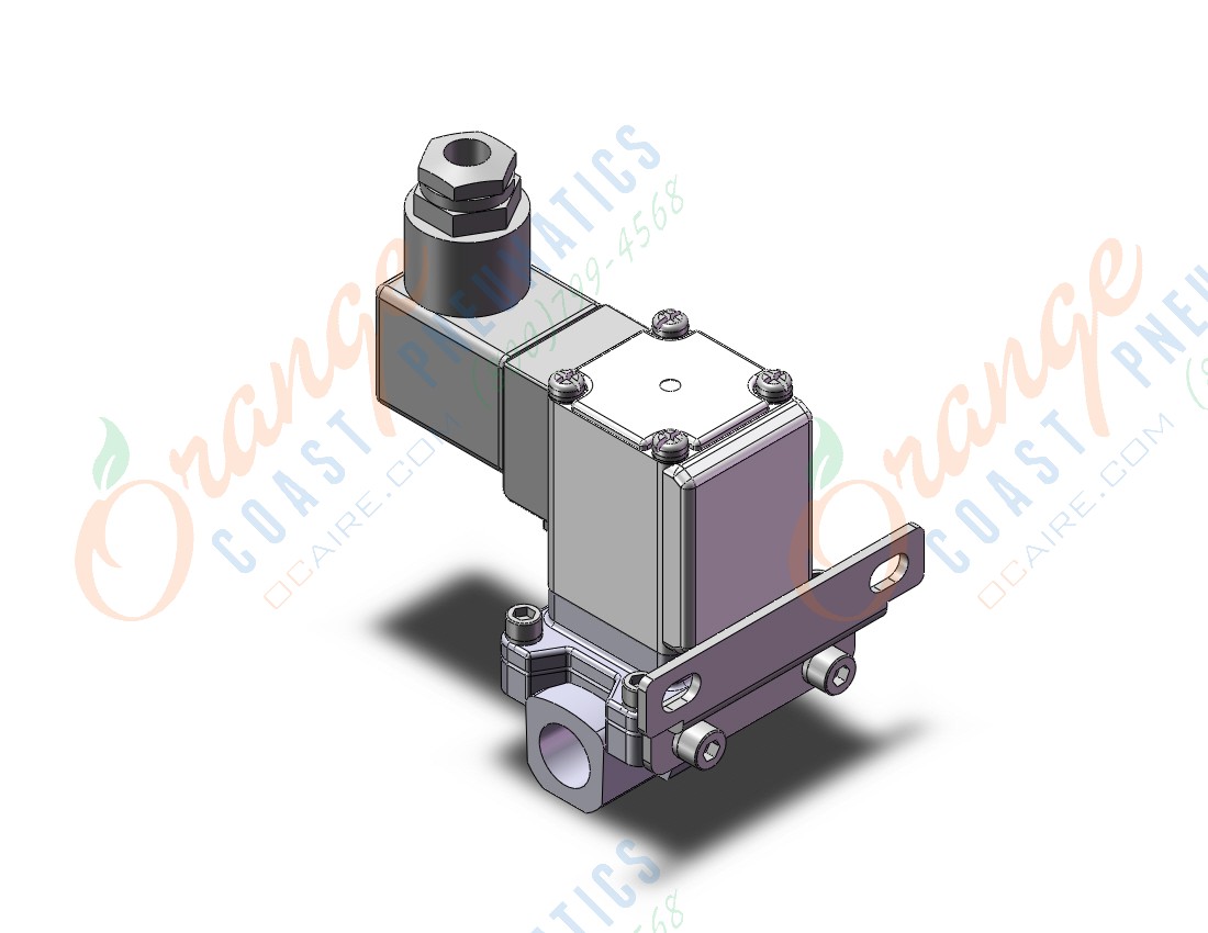 SMC VXZ232CGLXBA pilot op 2 port solenoid valve, (n.c.), 2 PORT VALVE