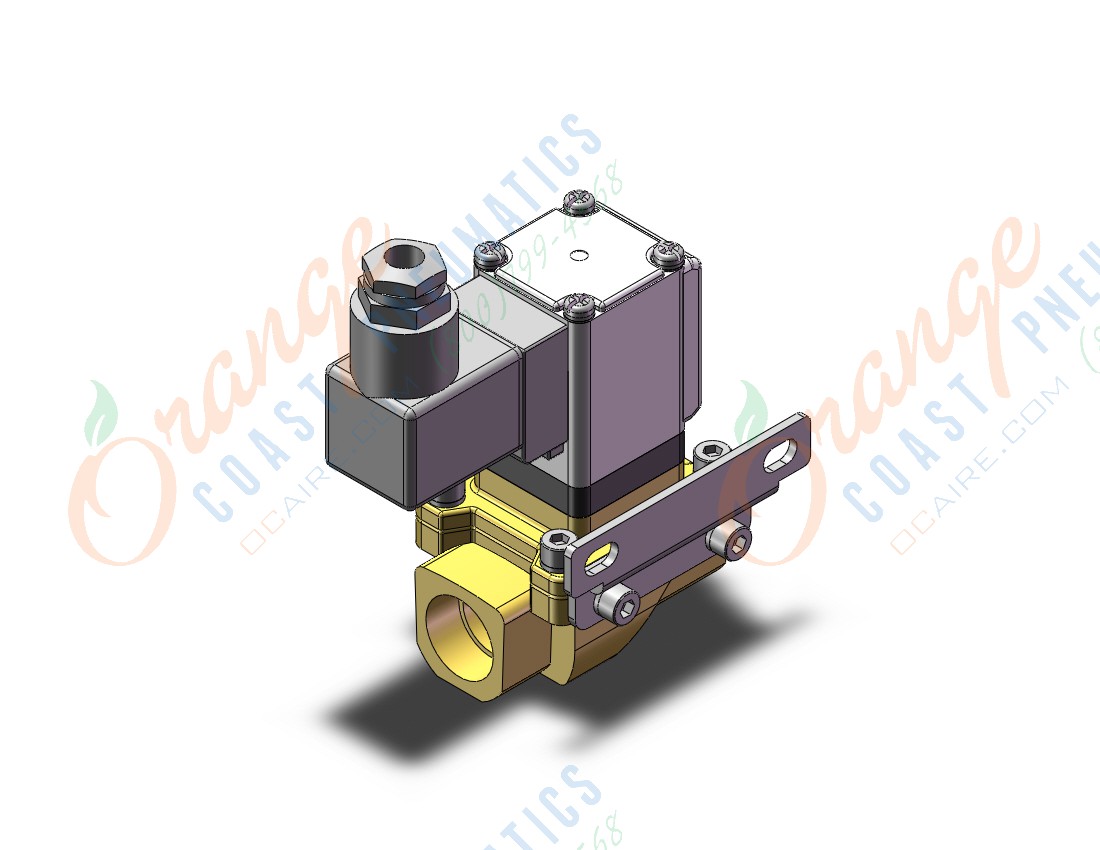 SMC VXZ2B2FJBXB pilot op 2 port solenoid valve, (n.o.), 2 PORT VALVE