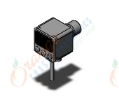 SMC ZSE80F-C01-P-X500 2-color digital press switch for fluids, VACUUM SWITCH, ZSE50-80