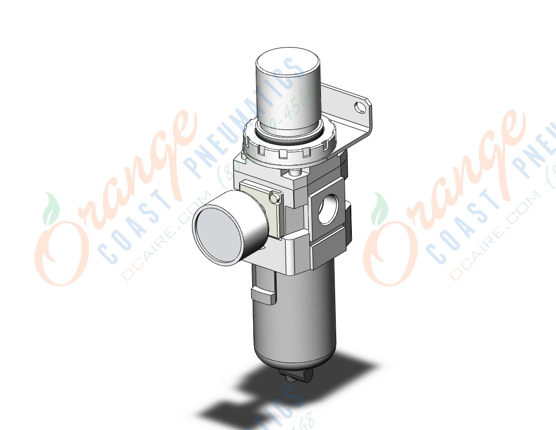 SMC AW30K-03BM-B filter/regulator, FILTER/REGULATOR, MODULAR F.R.L.