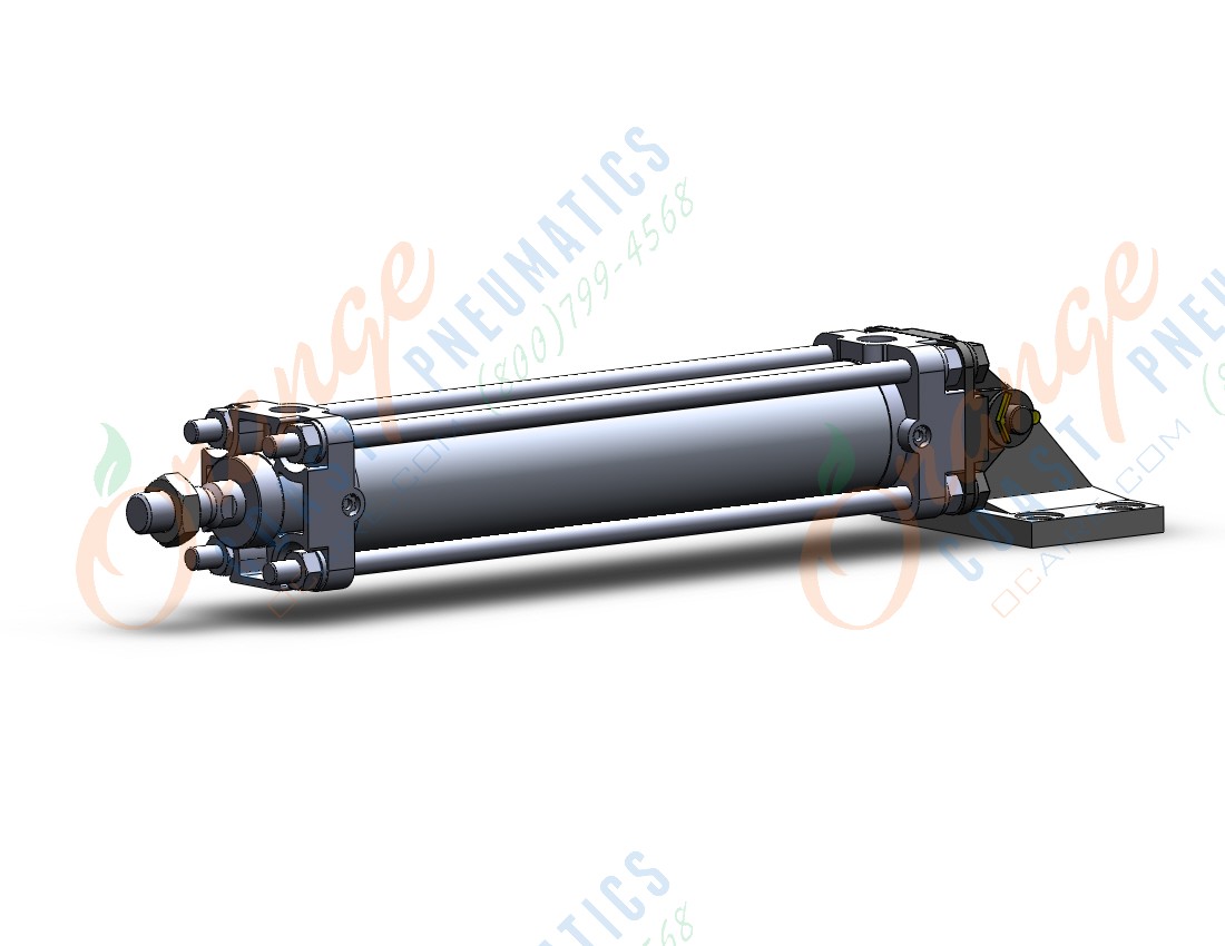 SMC CDA2D40-200Z-N air cylinder, tie rod, TIE ROD CYLINDER