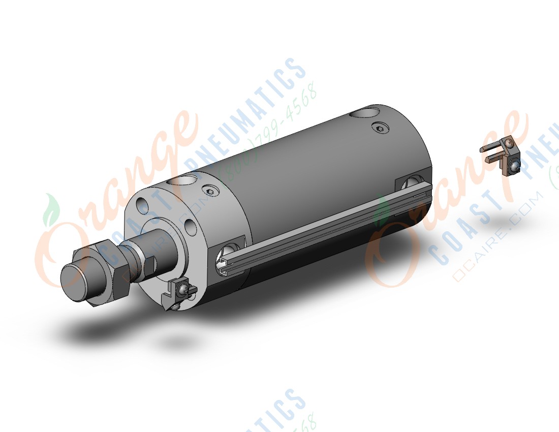 SMC CDG1BA50-50Z-XC13A cg1, air cylinder, ROUND BODY CYLINDER