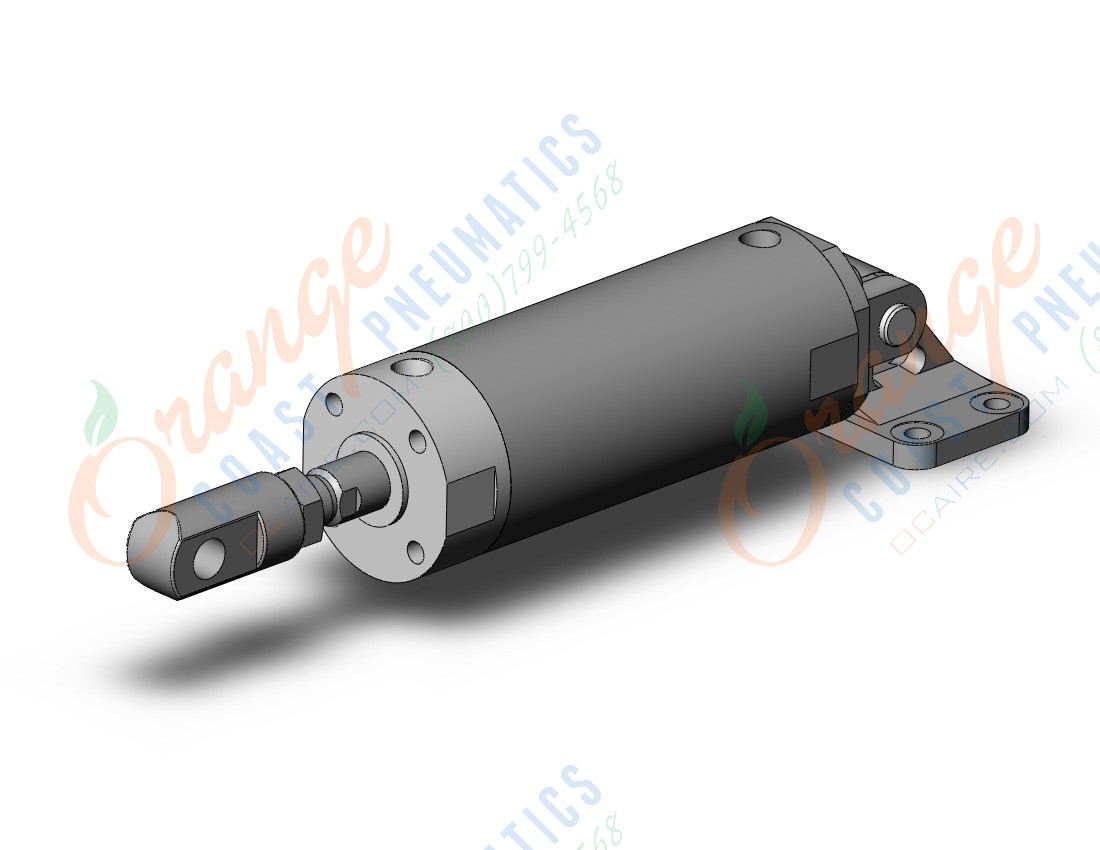 SMC CDG1DN80-125Z-NV-XC6 cg1, air cylinder, ROUND BODY CYLINDER