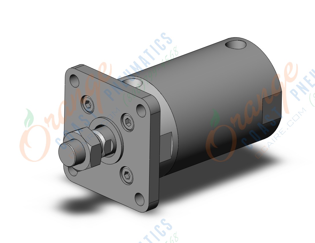SMC CDG1FN100-75Z cg1, air cylinder, ROUND BODY CYLINDER
