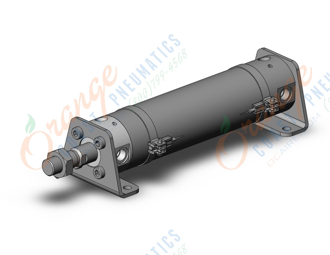 SMC CDG1LA40-125Z-M9BWL cg1, air cylinder, ROUND BODY CYLINDER
