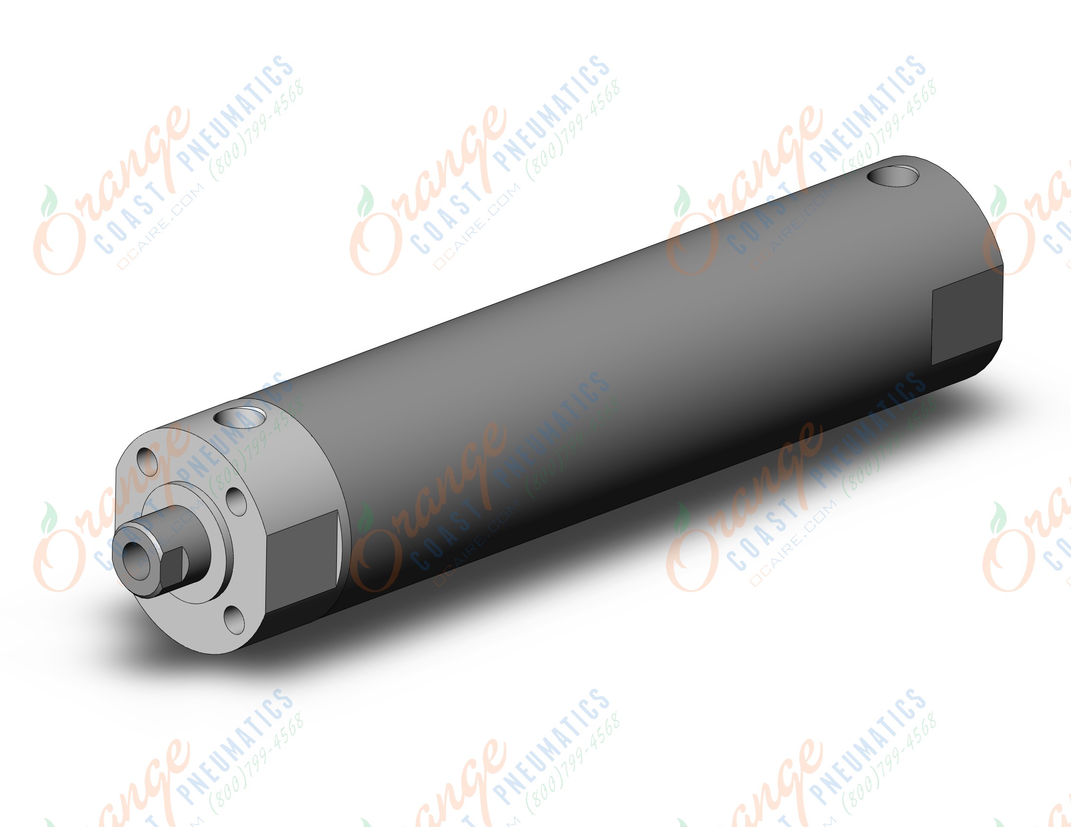 SMC CDG1ZN40-125FZ cg1, air cylinder, ROUND BODY CYLINDER