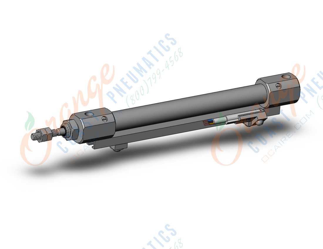 SMC CDJ2B10-75AZ-M9PL-A cylinder, air, ROUND BODY CYLINDER