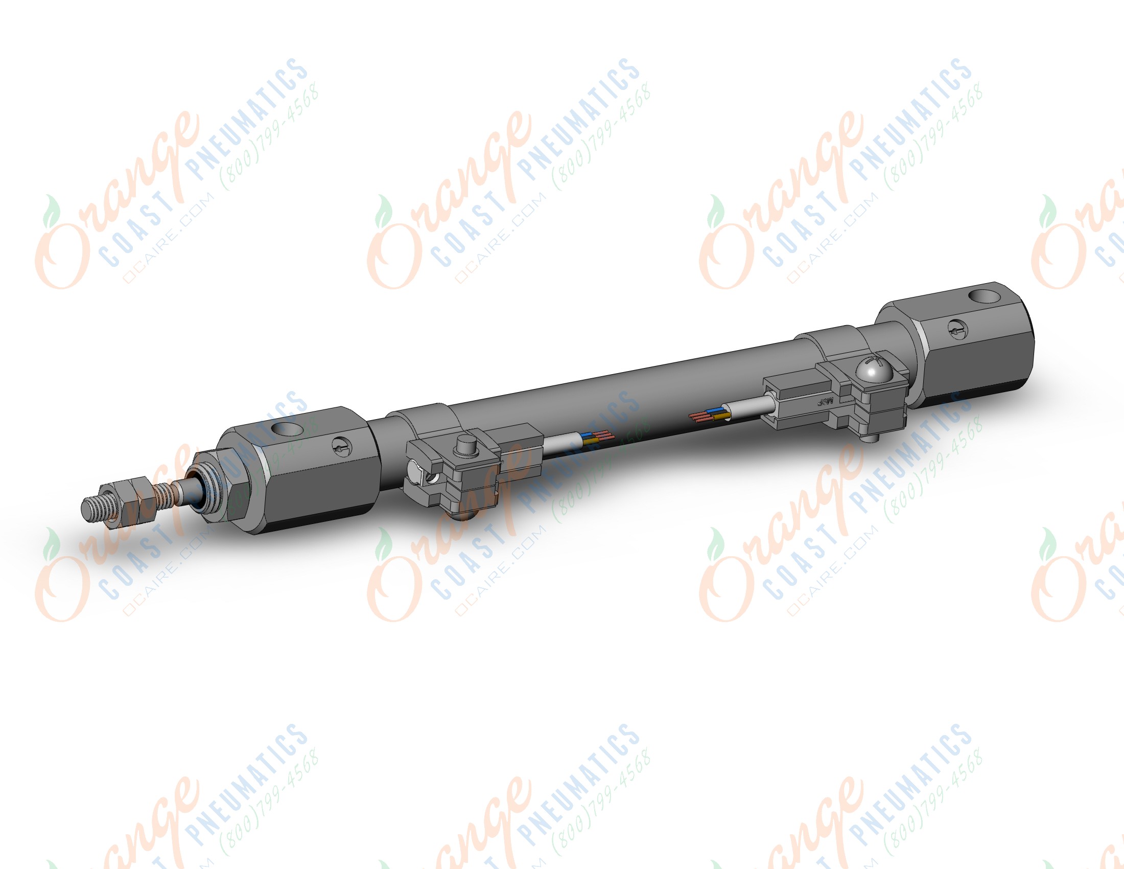 SMC CDJ2B10-75AZ-M9PL-B cylinder, air, ROUND BODY CYLINDER