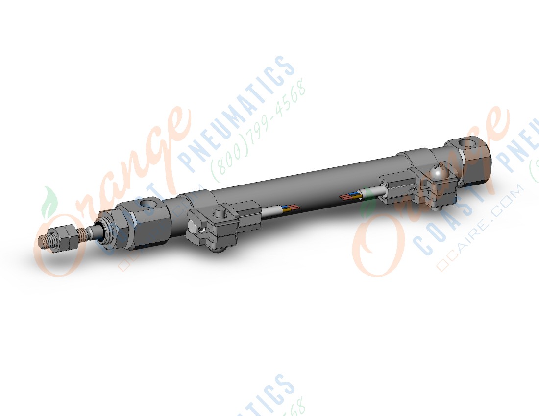 SMC CDJ2B10-75Z-M9PL-B cylinder, air, ROUND BODY CYLINDER