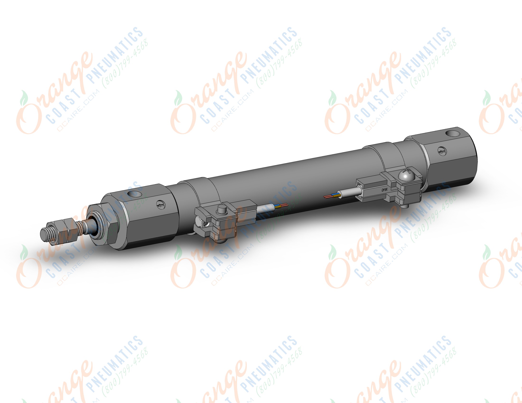 SMC CDJ2B16-75AZ-M9B-B cylinder, air, ROUND BODY CYLINDER