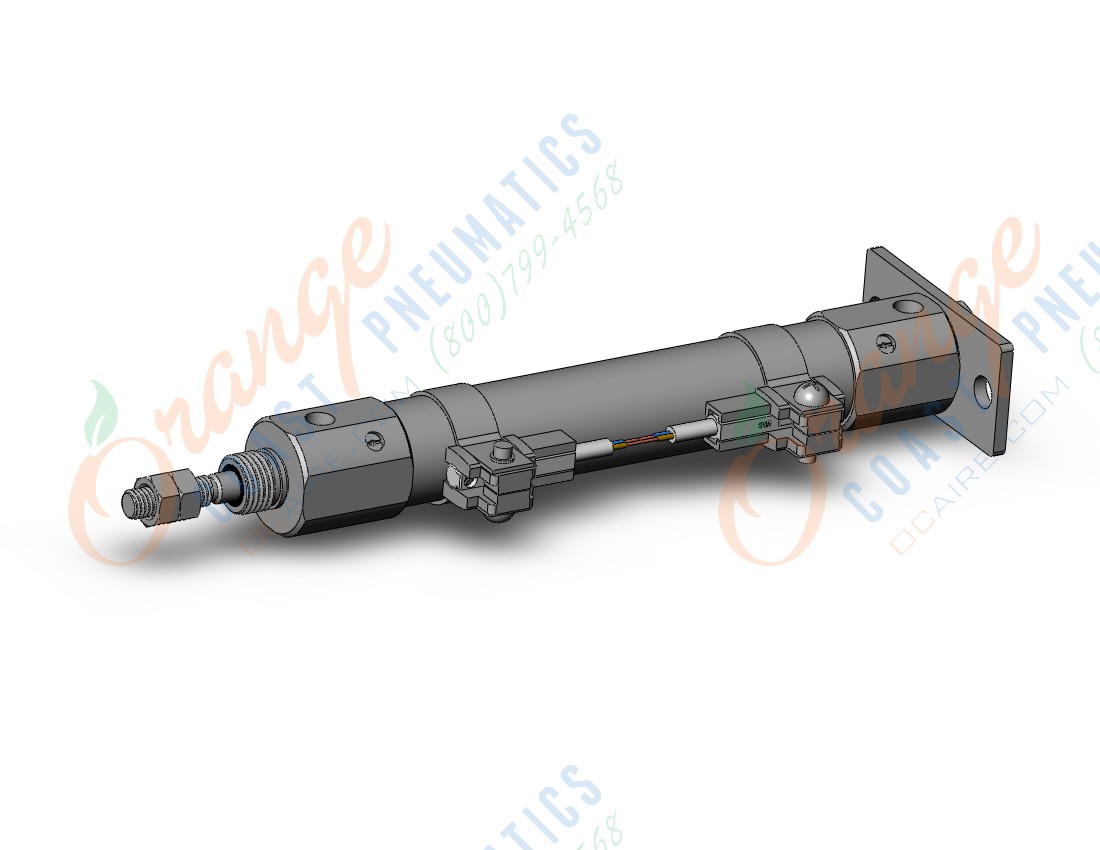 SMC CDJ2G16-60AZ-M9BM-B cylinder, air, ROUND BODY CYLINDER