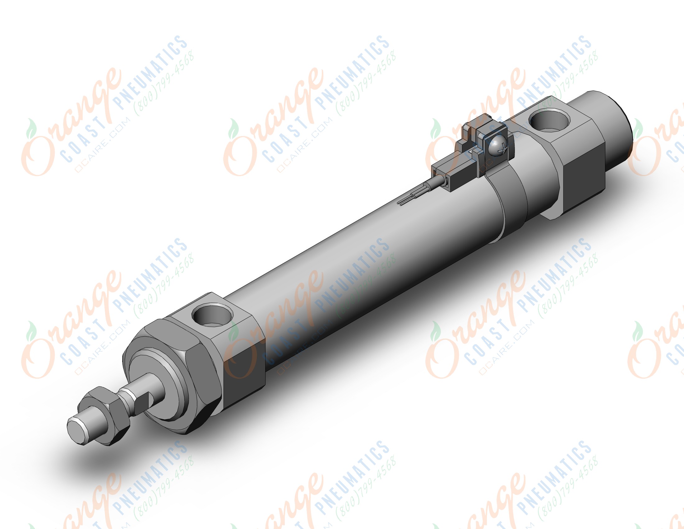 SMC CDM2B20-75Z-A93S cylinder, air, ROUND BODY CYLINDER