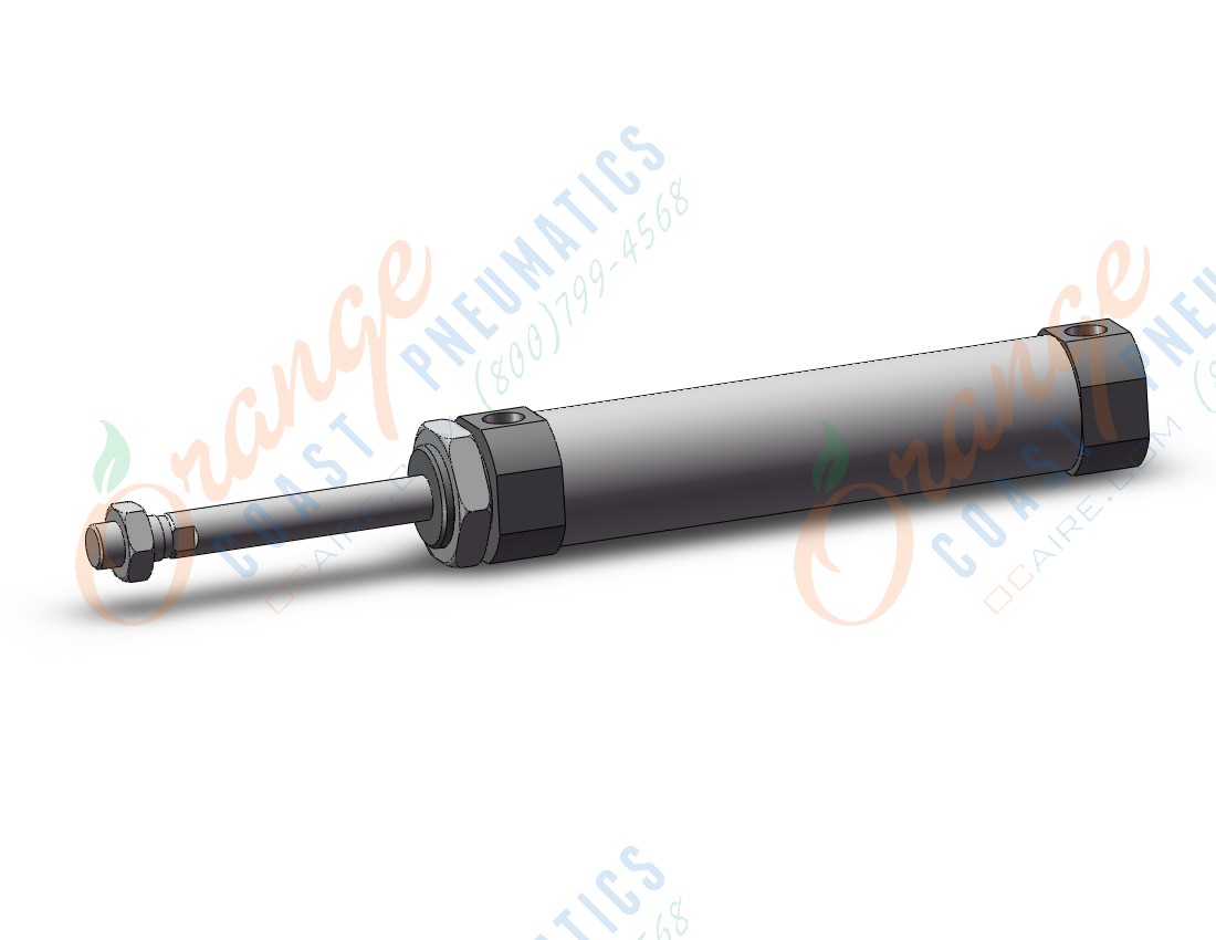 SMC CDM2BZ40-75TZ cylinder, air, ROUND BODY CYLINDER