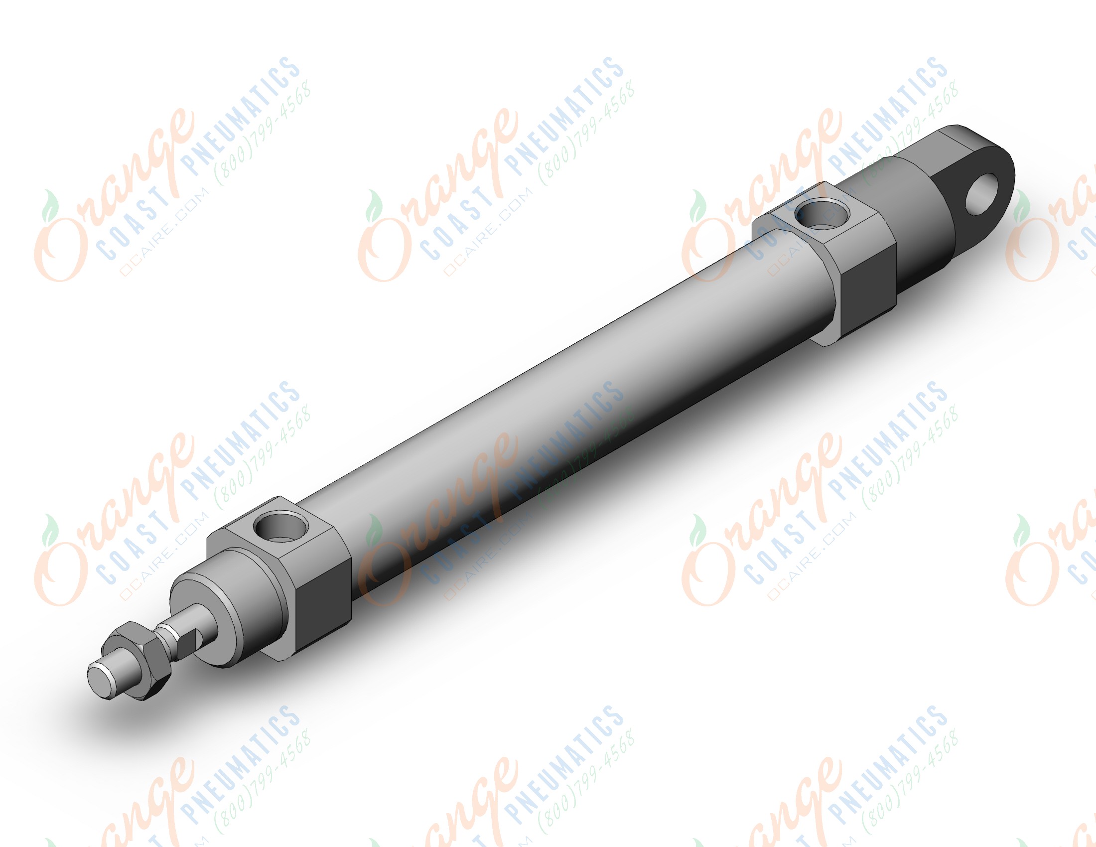 SMC CDM2C20TF-100Z cylinder, air, ROUND BODY CYLINDER