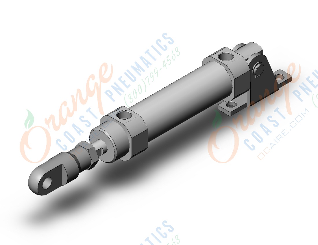 SMC CDM2E25-50Z-NV cylinder, air, ROUND BODY CYLINDER