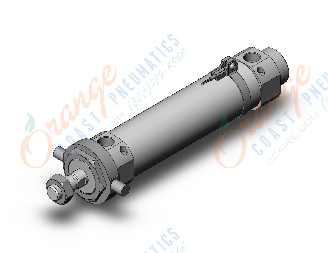 SMC CDM2U40-100AZ-M9NLS cylinder, air, ROUND BODY CYLINDER
