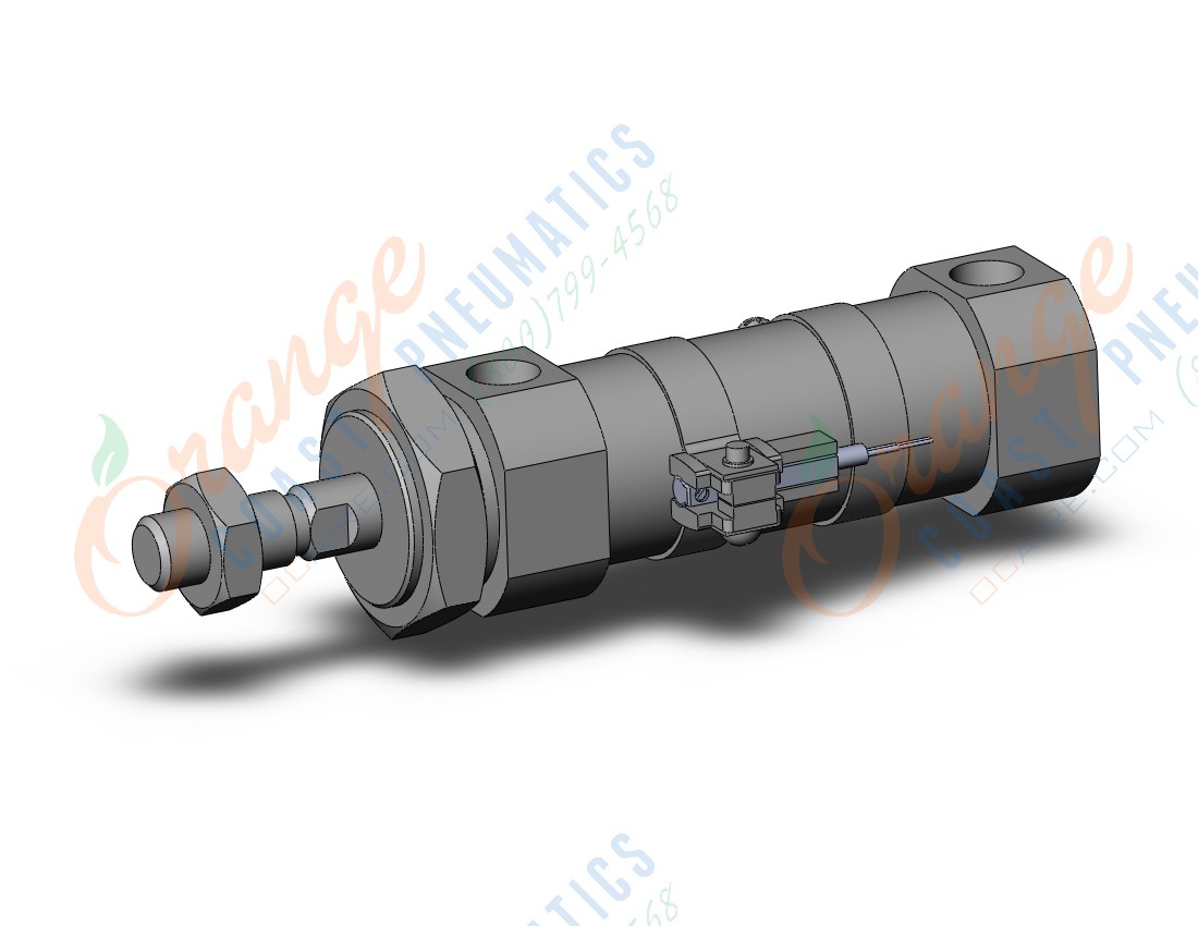 SMC CDM2YBZ25-25Z-M9BWL cylinder, air, ROUND BODY CYLINDER