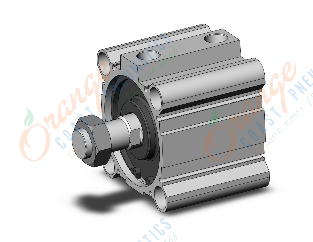 SMC CDQ2B80-30DCMZ-L-M9BL compact cylinder, cq2-z, COMPACT CYLINDER