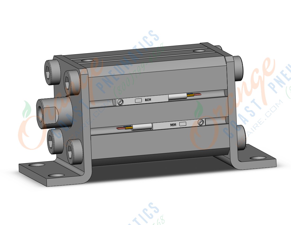 SMC CDQSLC25-25D-M9NSAPC cylinder, COMPACT CYLINDER