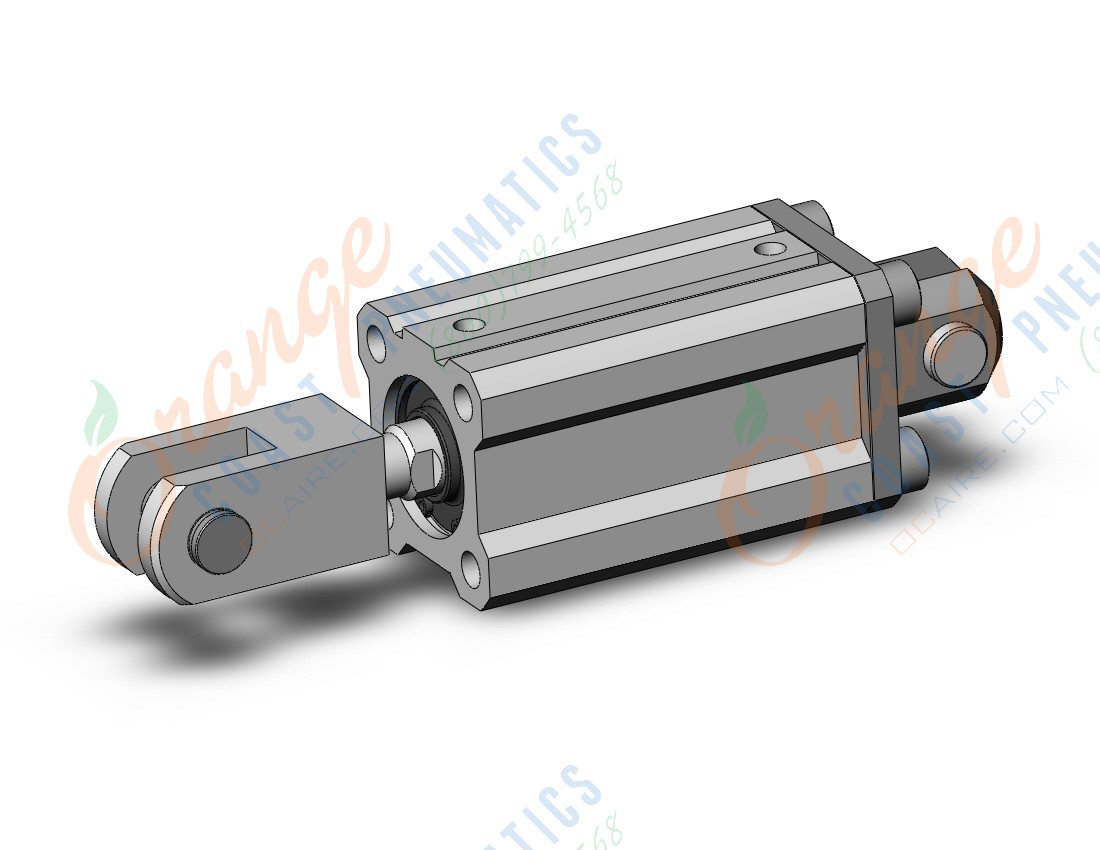 SMC CQ2D25-45DM-W compact cylinder, cq2, COMPACT CYLINDER