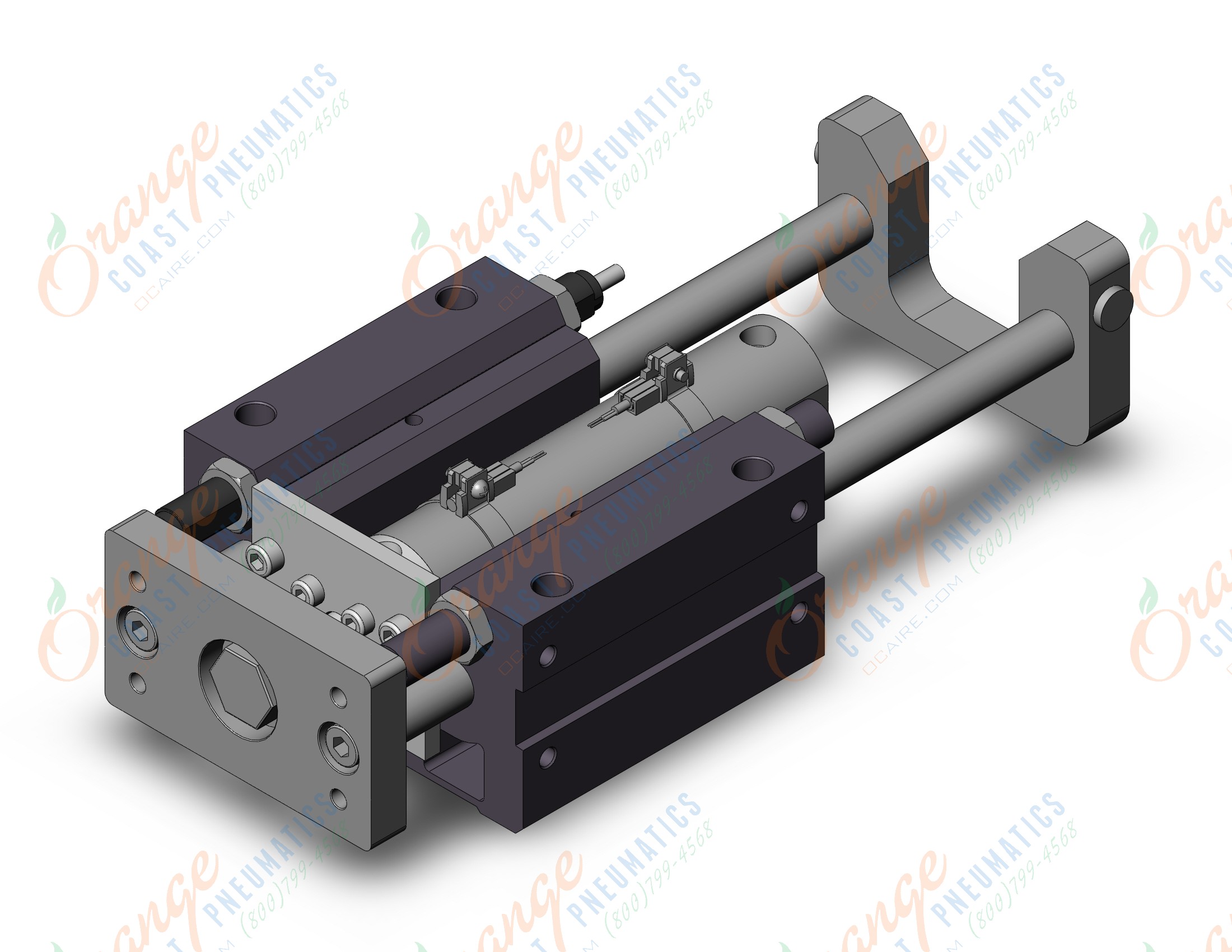 SMC MGGLB32TN-100-A93 mgg, guide cylinder, GUIDED CYLINDER