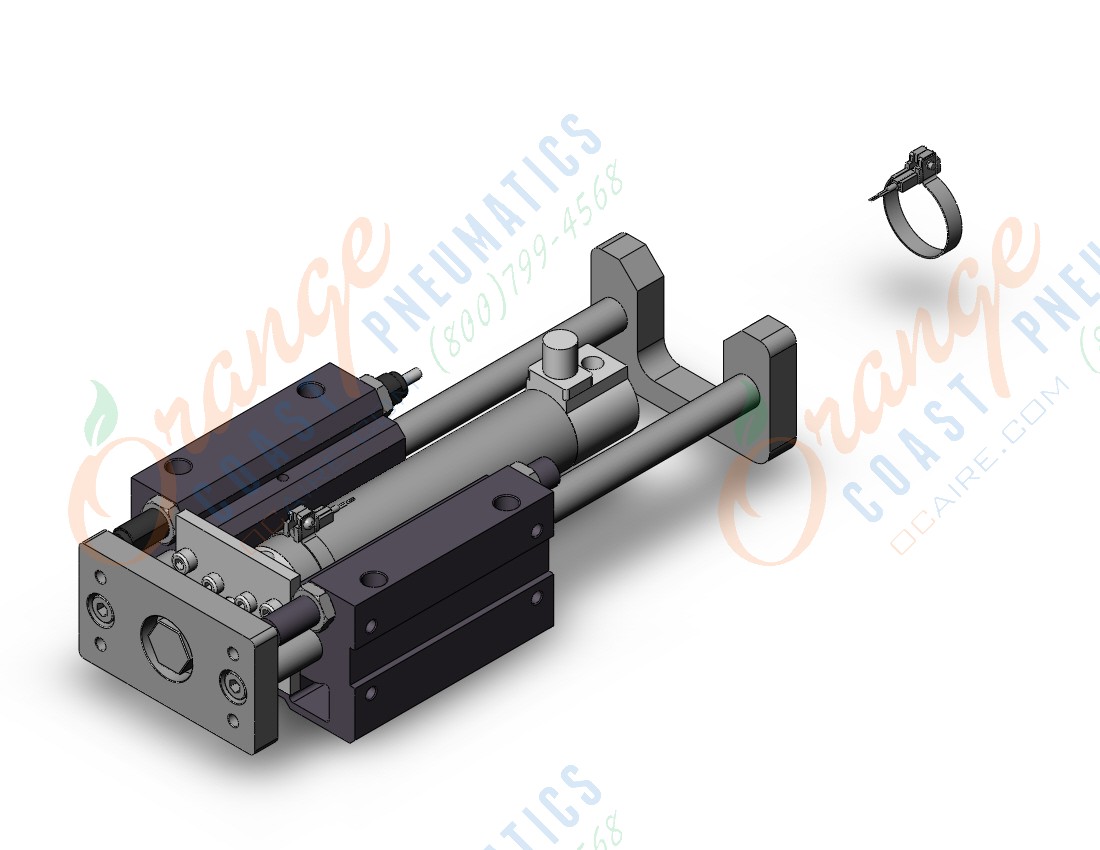 SMC MGGMB32-125-HL-A93 mgg, guide cylinder, GUIDED CYLINDER