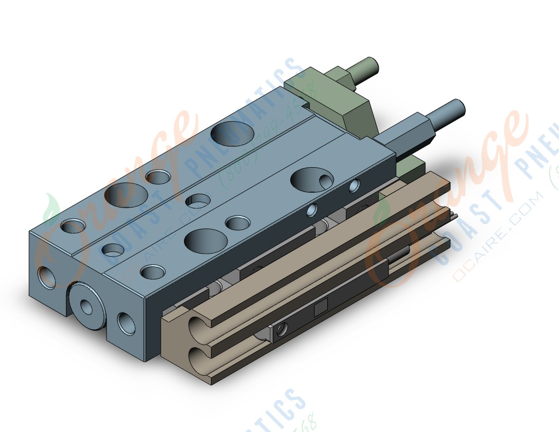 SMC MXJ6-15C-M9BZS cylinder, air, GUIDED CYLINDER