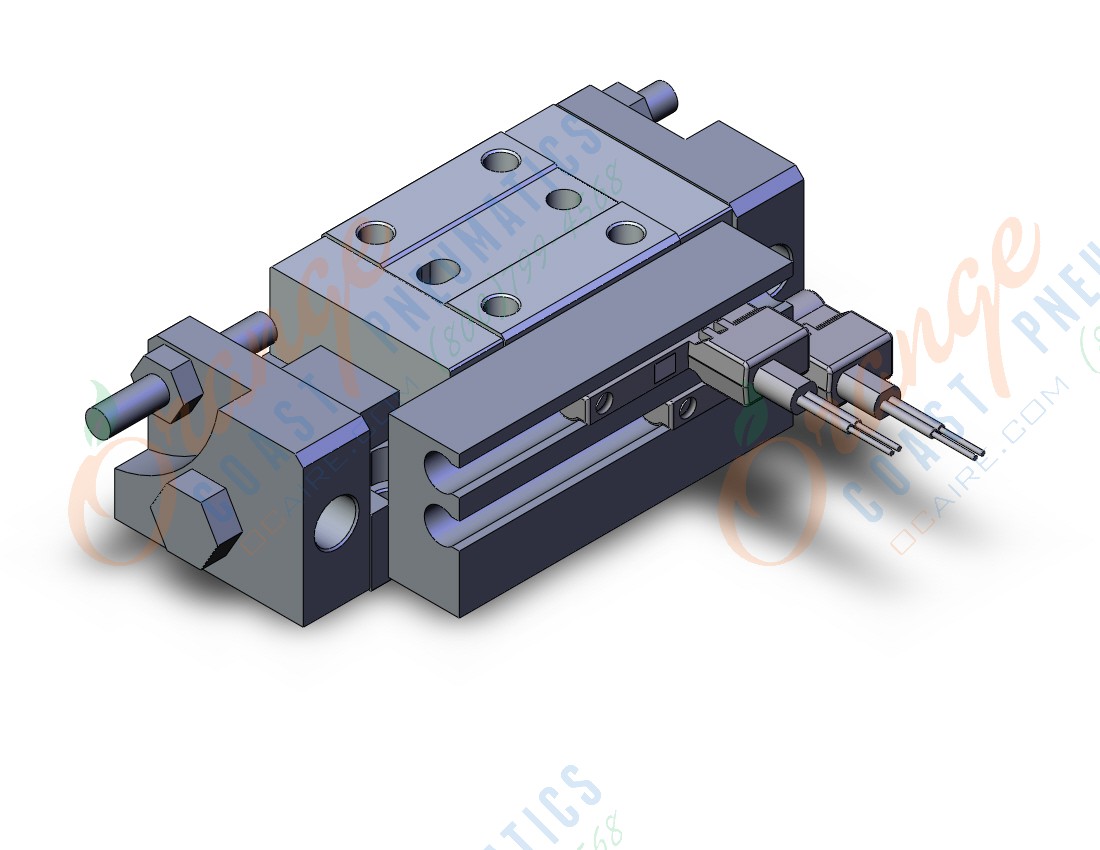 SMC MXP8-10C-M9BVL cylinder, air, GUIDED CYLINDER