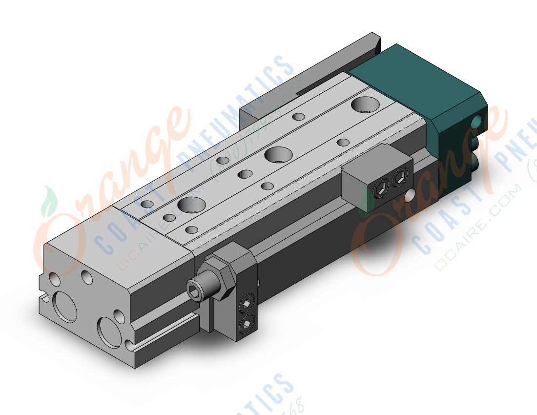 SMC MXQ12L-50CSFR-A93 cyl, slide table, GUIDED CYLINDER