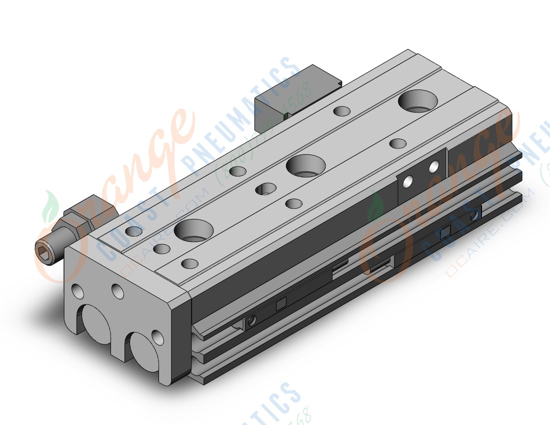 SMC MXQ6-40CS-M9B cyl, slide table, GUIDED CYLINDER