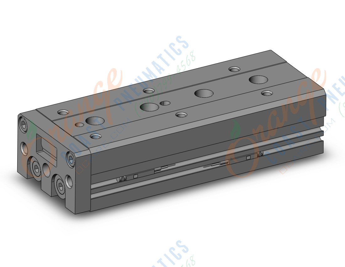 SMC MXS16-75-A93 cyl, air slide table, GUIDED CYLINDER