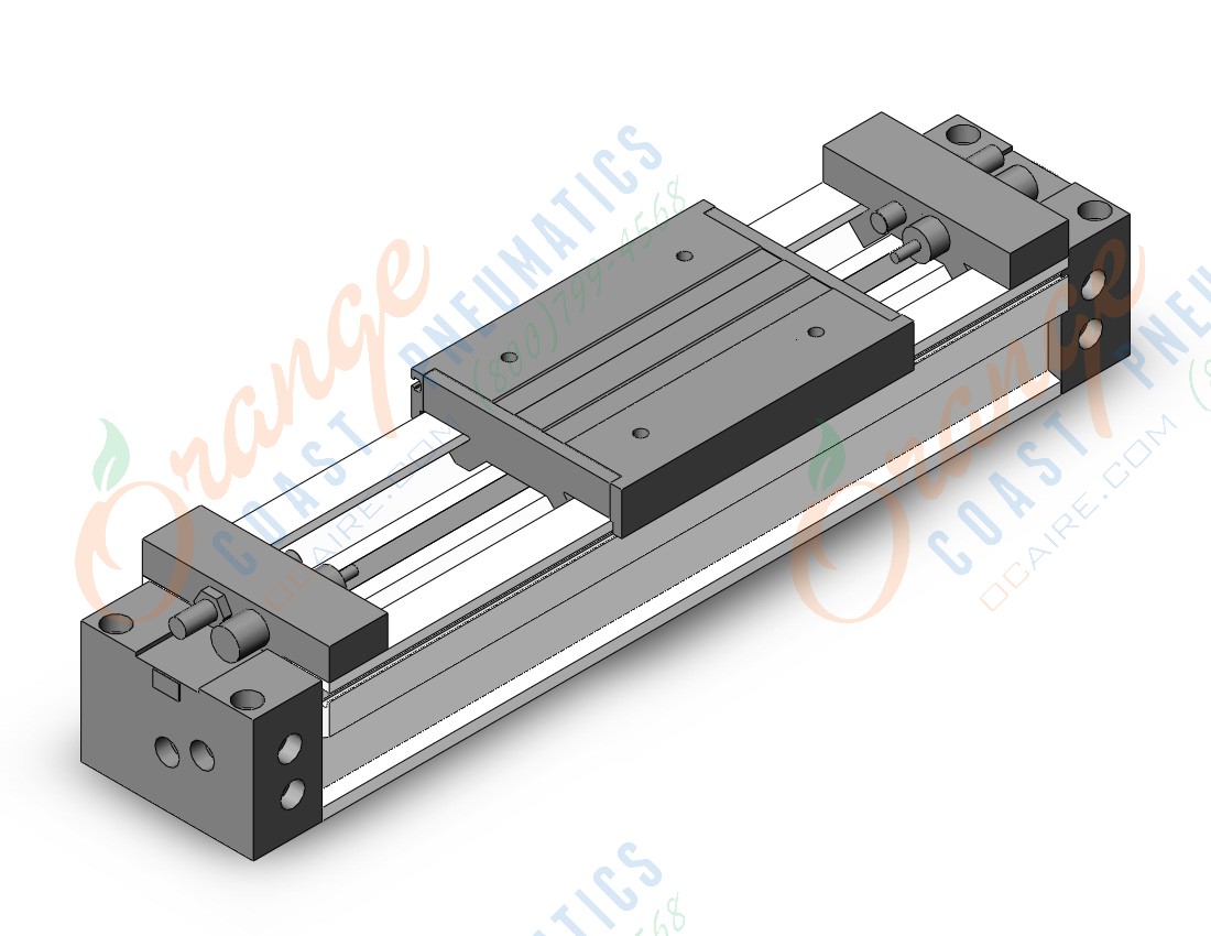 SMC MY1M50TFG-200L slide bearing guide type, RODLESS CYLINDER