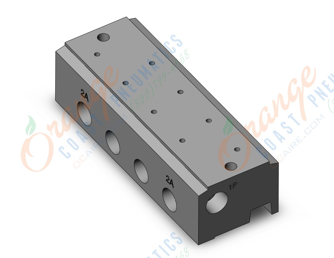 SMC VV3P3-42-043-02N vp valve manifold, 3 PORT SOLENOID VALVE