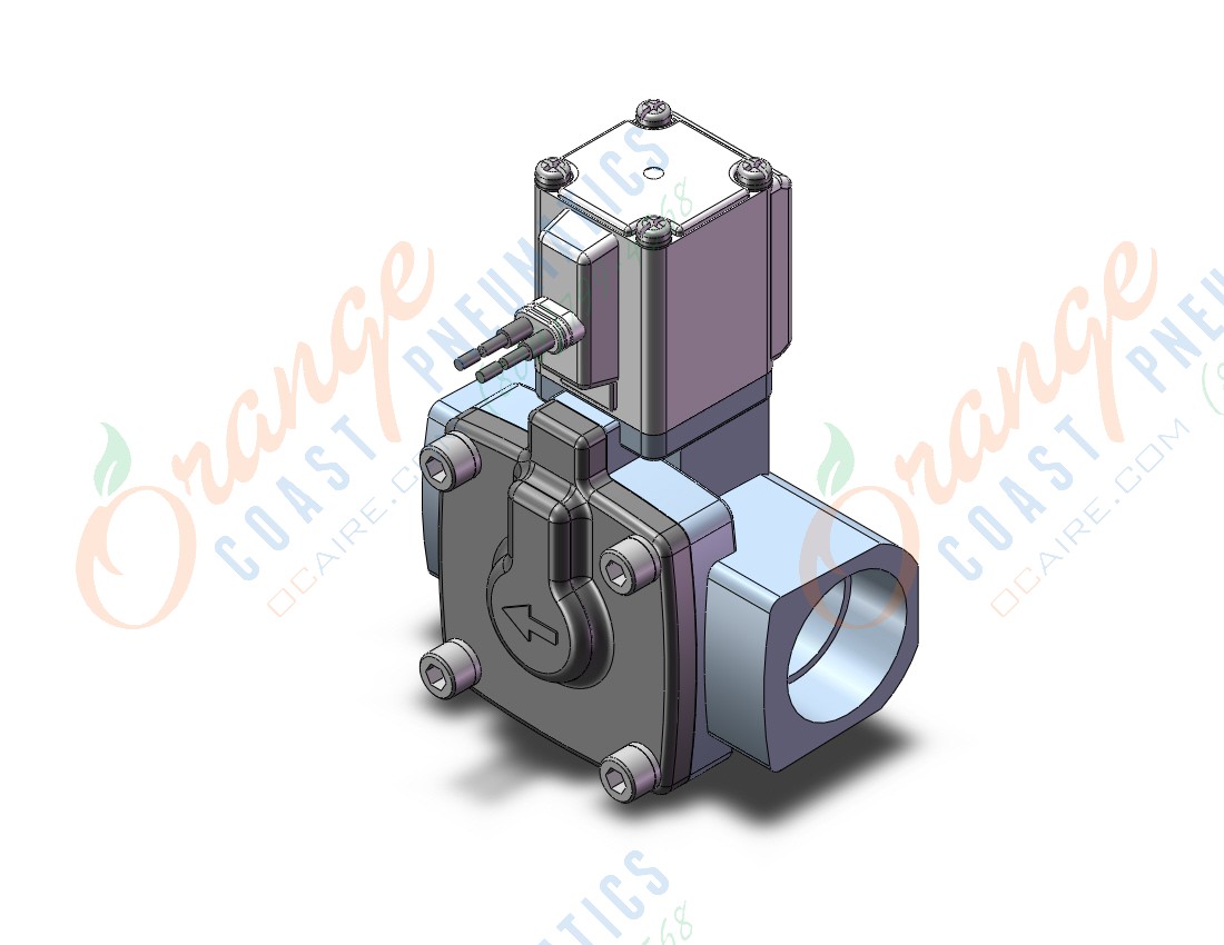 SMC VXD263PZ1AB pilot op 2 port solenoid valve (n.c.), 2 PORT VALVE