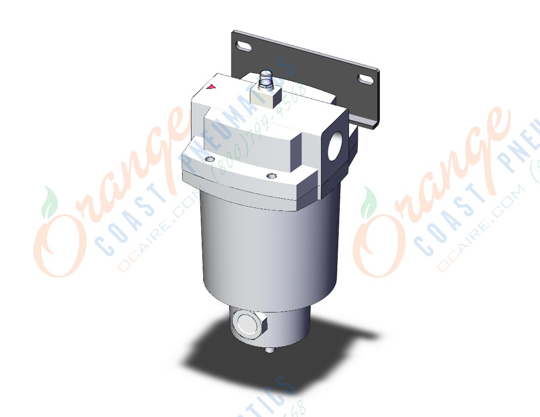 SMC AFF37B-N10B-RT main line filter, AIR FILTER, MAIN LINE