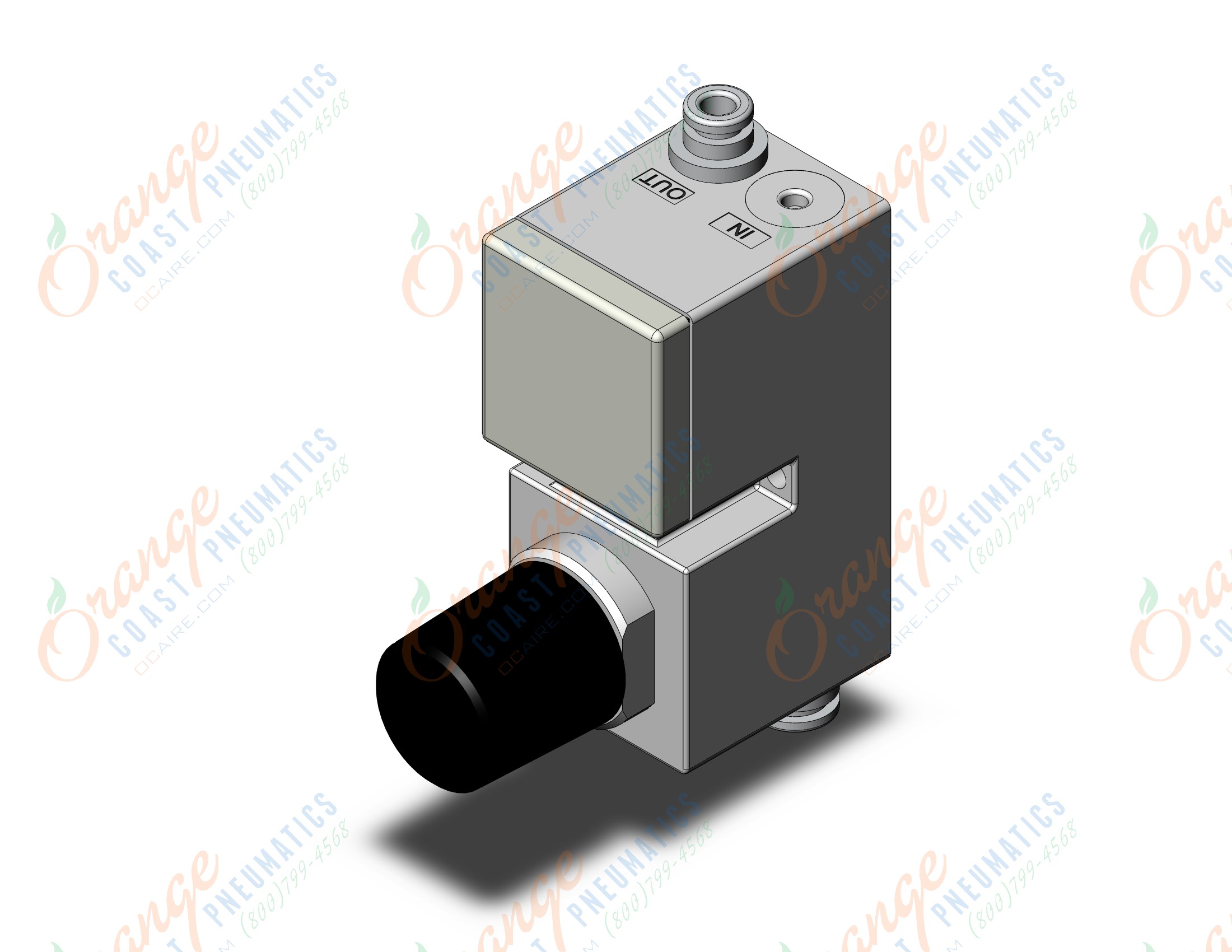 SMC ARM10F3-07G-ZA-P compact mfld regulator, REGULATOR, MANIFOLD