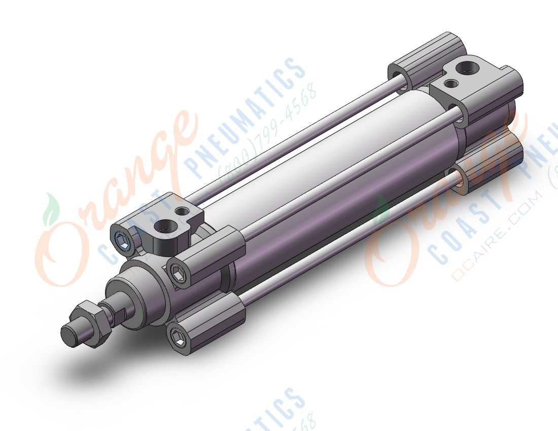 SMC C96YB32-100C cylinder, tie rod, ISO TIE ROD CYLINDER