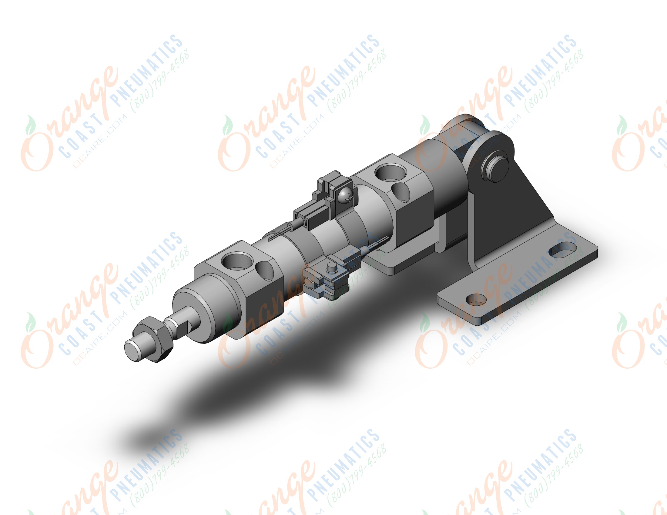 SMC CDM2C20-25AZ-N-M9BL cylinder, air, ROUND BODY CYLINDER